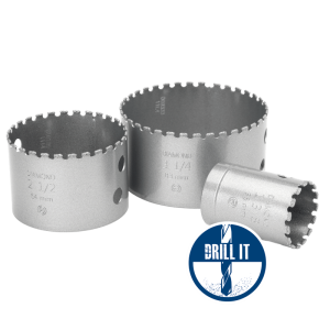 DU-DHS Diamond Holesaws for drilling multiple materials