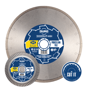 Porcelain Tile Diamond Blade with Angle Grinders & Saws - DUT-HH