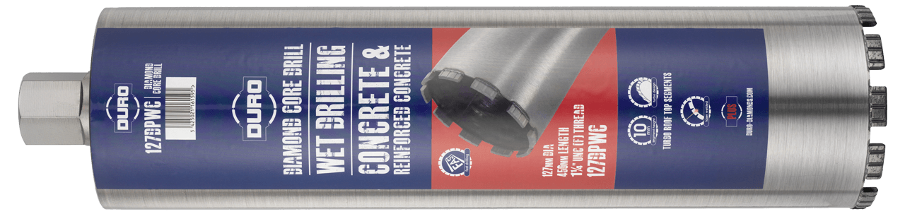 127DPWC Heavy Duty Segment Wet Core Drill