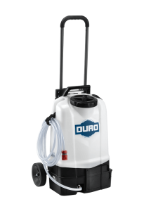 20L Dust Suppression Water Tank With Trolley. Battery Powered and Portable specially designed for use on Construction Sites.