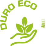DURO-ECO sustainability range, white logo